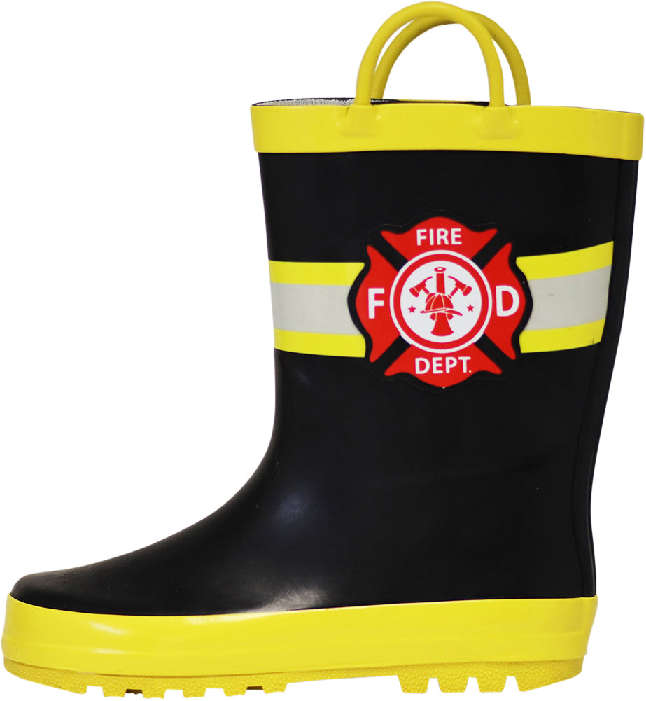 Norty Toddlers Big Kids Boy's Girl's Waterproof Rubber Rain Boots