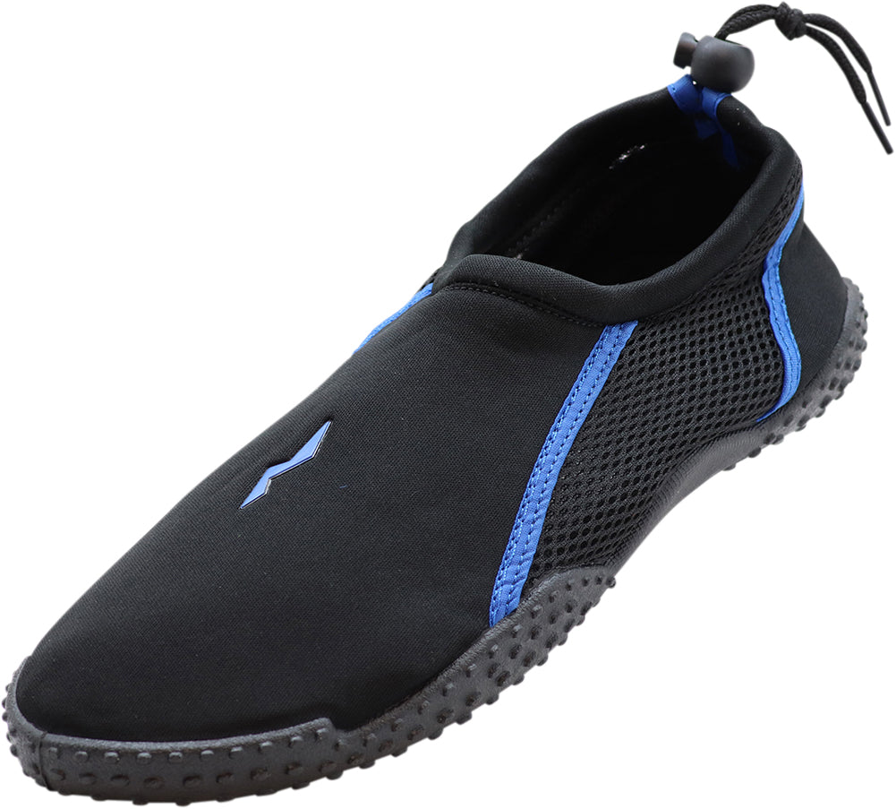 Norty Mens Water Shoes Aqua Socks Surf Beach Pool Swim Slip On