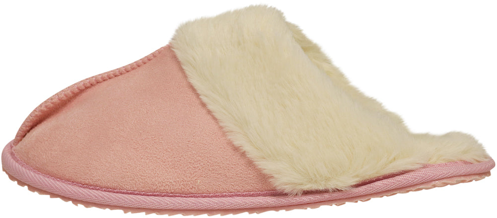 Norty Women's Mule Clog Slippers with Soft Plush Lining and Indoor Outdoor Sole