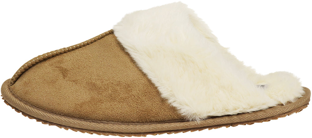 Norty Women's Mule Clog Slippers with Soft Plush Lining and Indoor Outdoor Sole