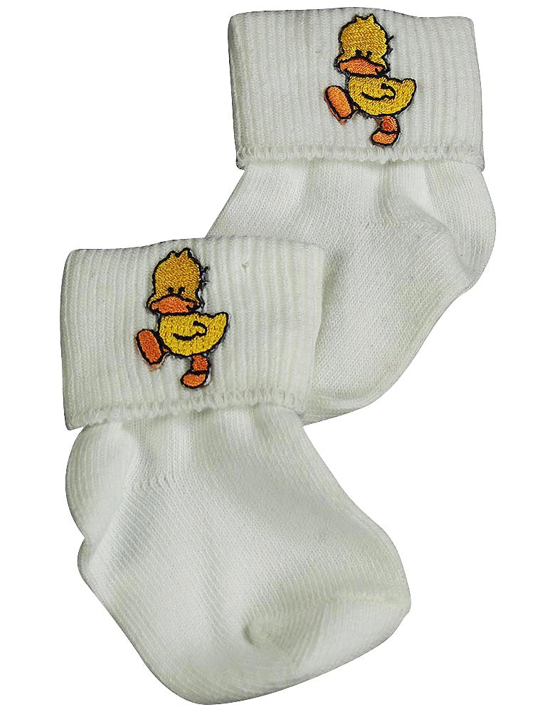 Tic Tac Toe Baby Infant Boy's Rolled Seamless Sock