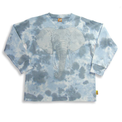 Charlie Rocket Boys Long Sleeve Tie Dye Tee Shirt