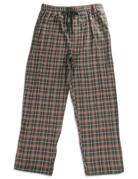 State O Maine Big Men's Plaid Flannel Pajama Pant