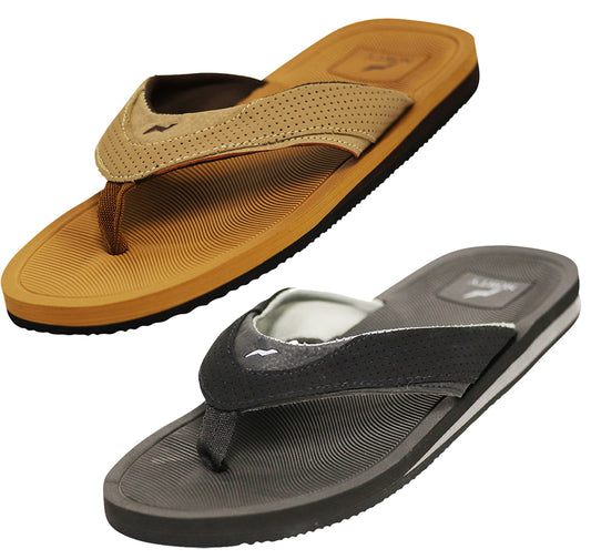 NORTY Men's Comfort Casual Arch Support Flip Flop Sandal