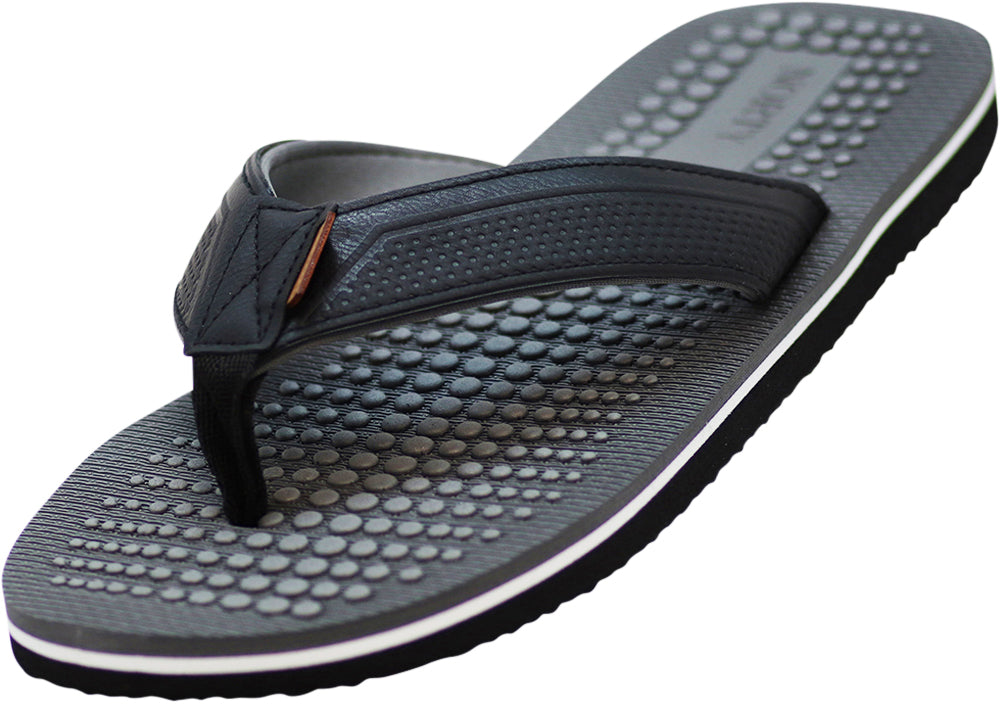 NORTY Men's Everyday Sandals Flip Flop Thong Shoe for Beach, Casual, Outdoor & Indoor