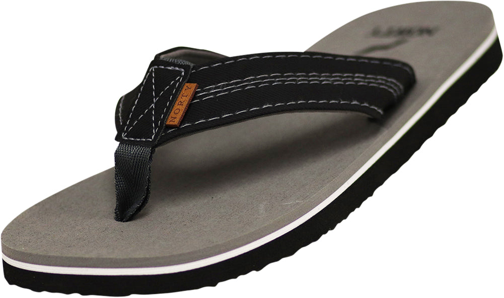 NORTY Men's Everyday Sandals Flip Flop Thong Shoe for Beach, Casual, Outdoor & Indoor