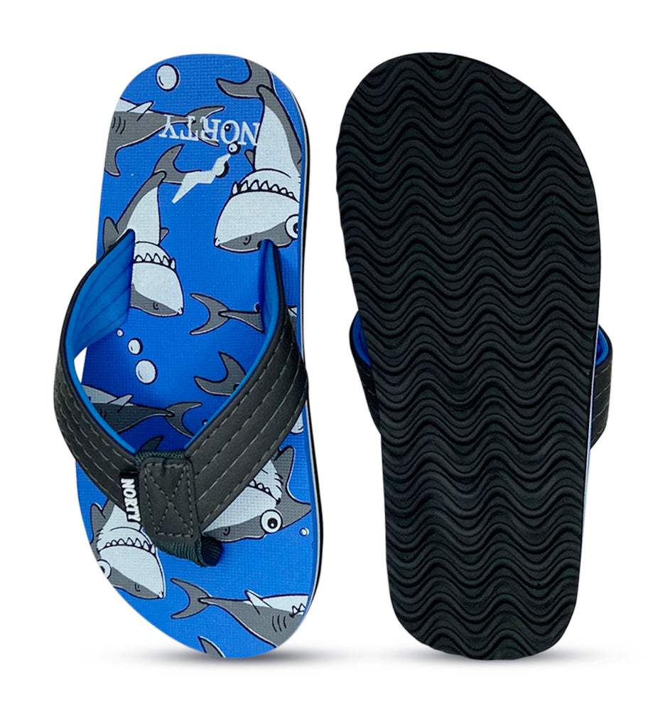 NORTY Boy's Flip Flop for The Beach, Pool, Everyday - Runs One Size Small