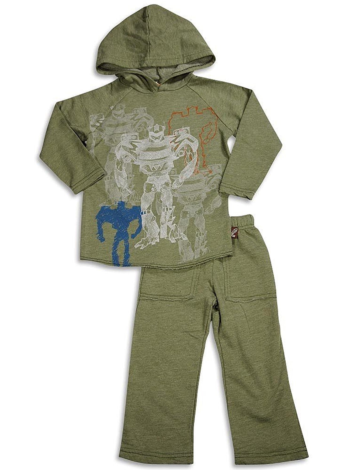 Charlie Rocket - Little Boys Long Sleeve Hoodie Pant Set