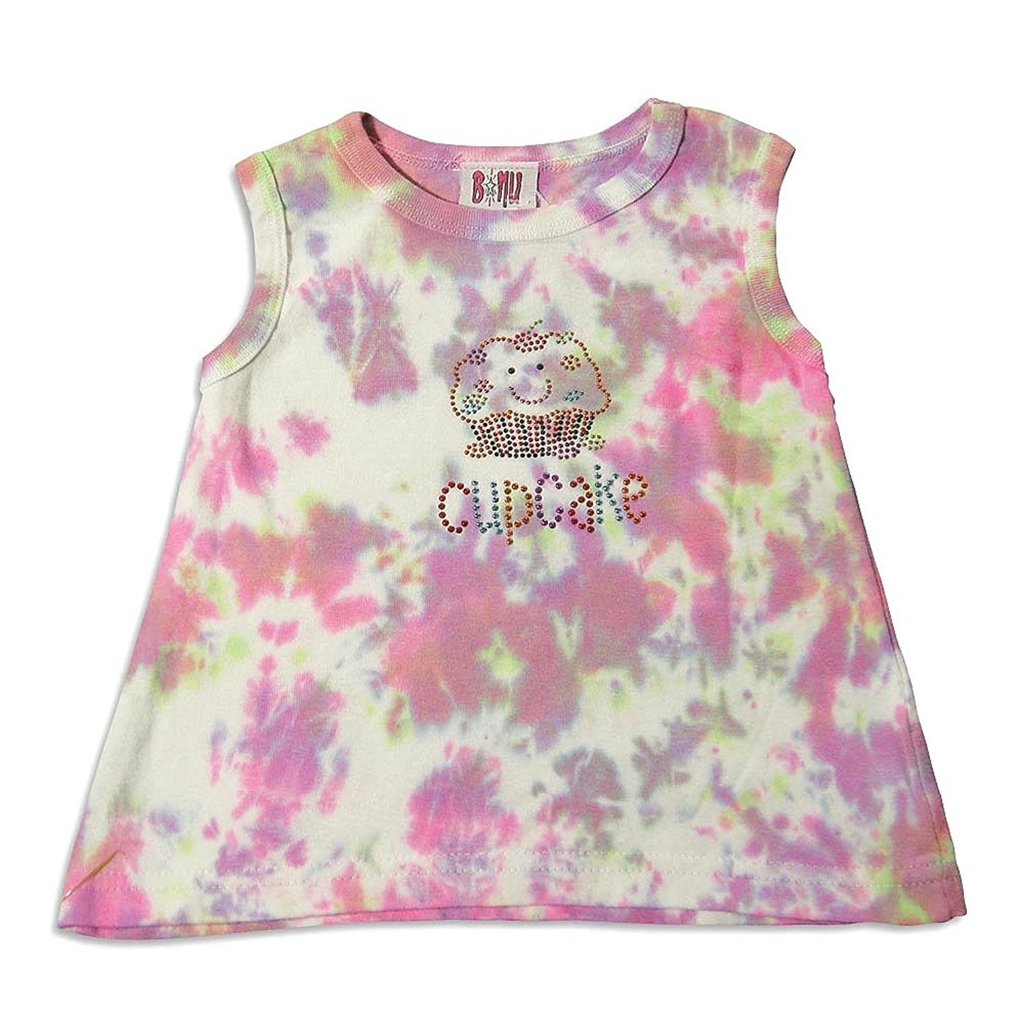 B-Nu by Purple Orchid - Baby Girls Sleeveless Tie Dye Top