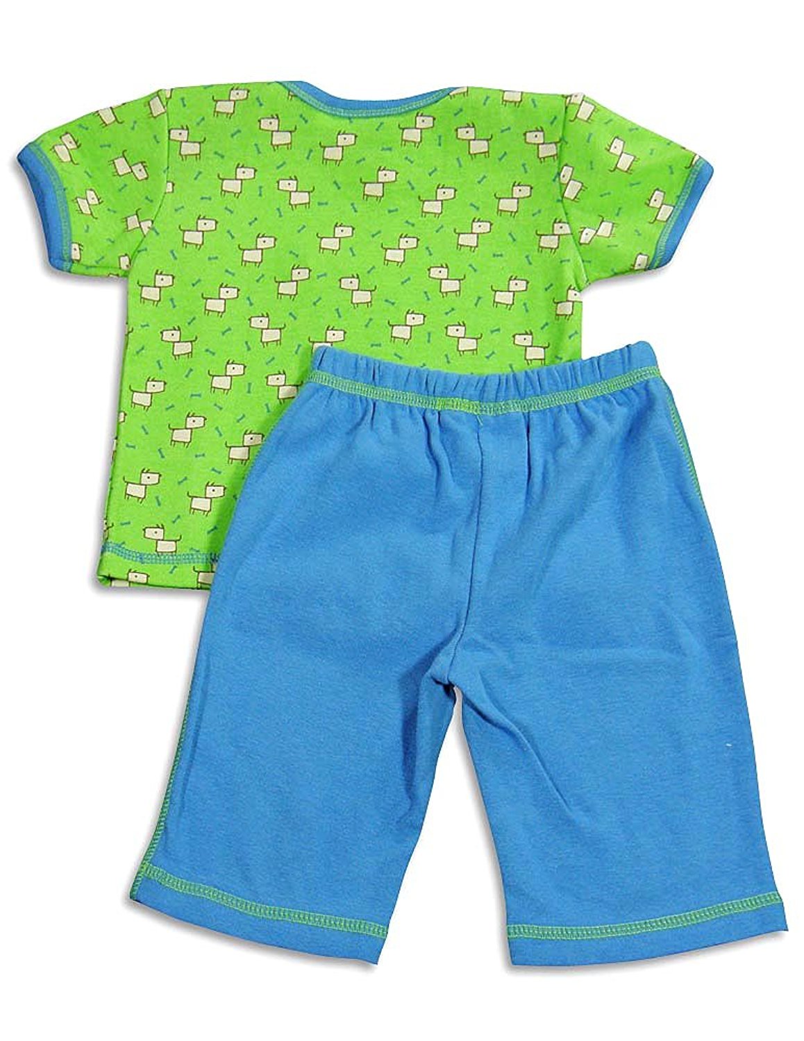 Cloud Mine - Baby Boys Short Sleeve Dog Pant Set