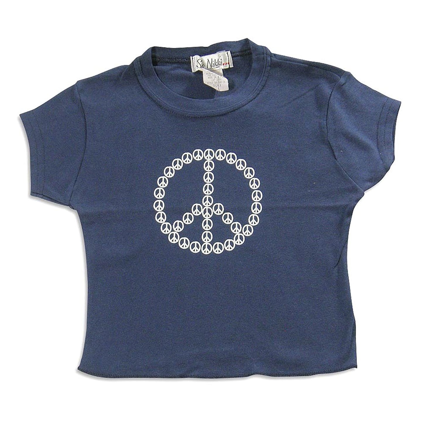 So Nikki - Little Girls' Cap Sleeve Cropped T-Shirt