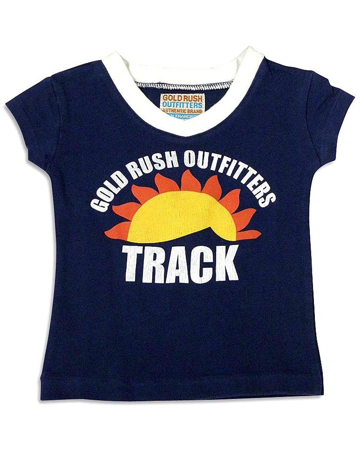 Gold Rush Outfitters - Little Girls Short Sleeve Logo'd T-Shirt