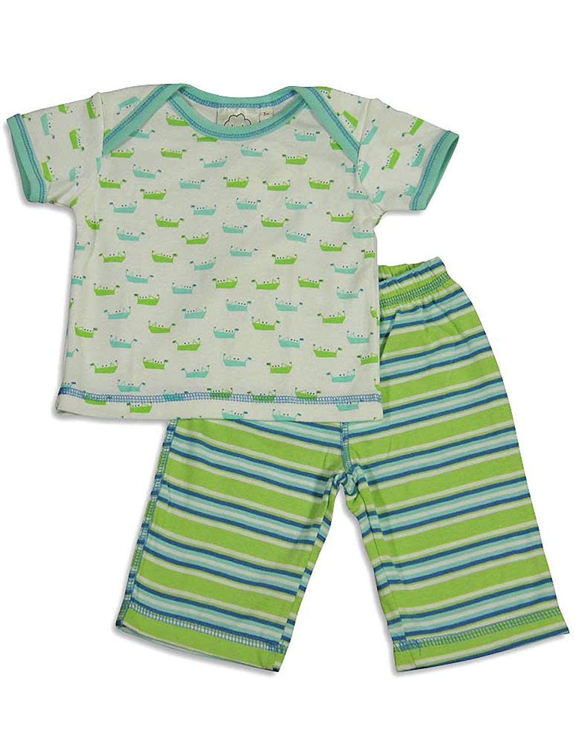 Cloud Mine - Baby Boys Short Sleeve Dog Pant Set