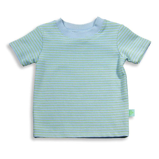 Pepper Toes by Baby Lulu - Baby Boys Short Sleeve Striped Top