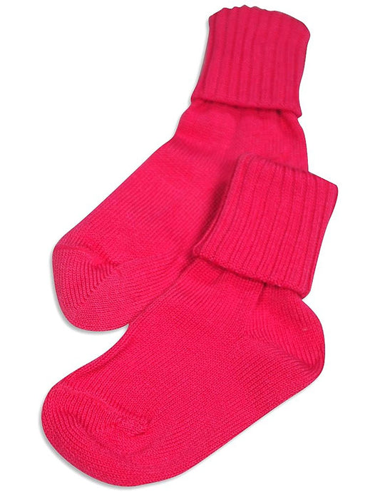 Tic Tac Toe - Little Girls' Triple Roll Socks