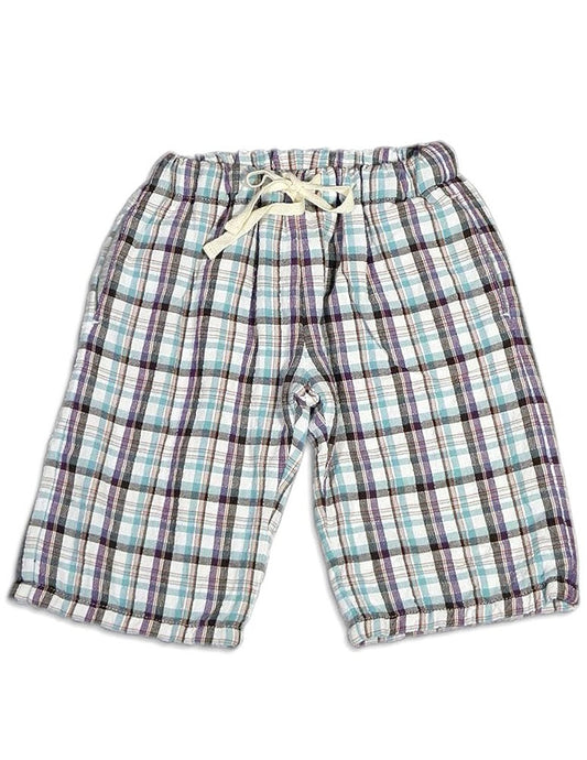 Dinky Souvenir - Baby Girls Plaid Bermuda Short