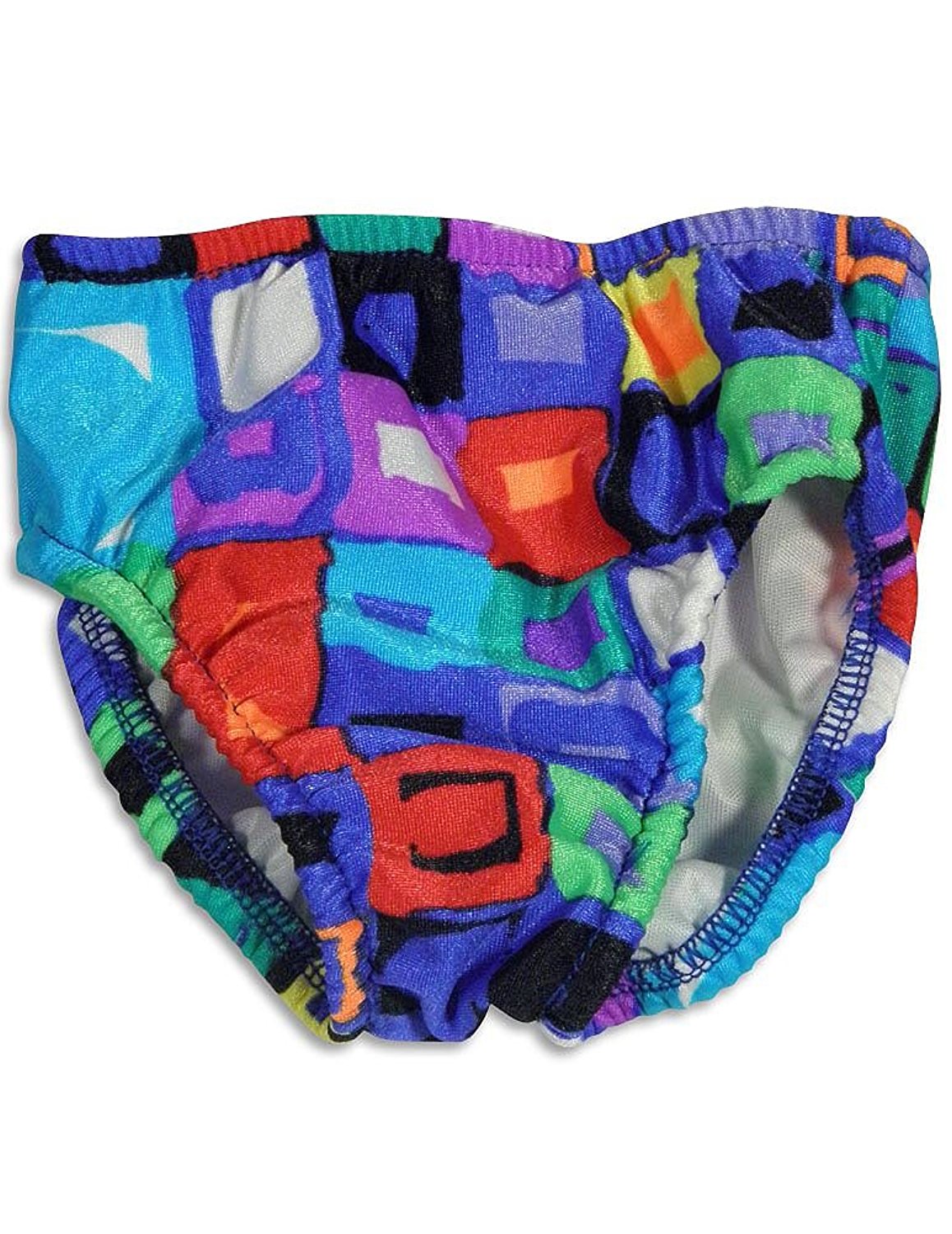 My Pool Pal - Baby Boys Blocks Reusable Swim Diaper