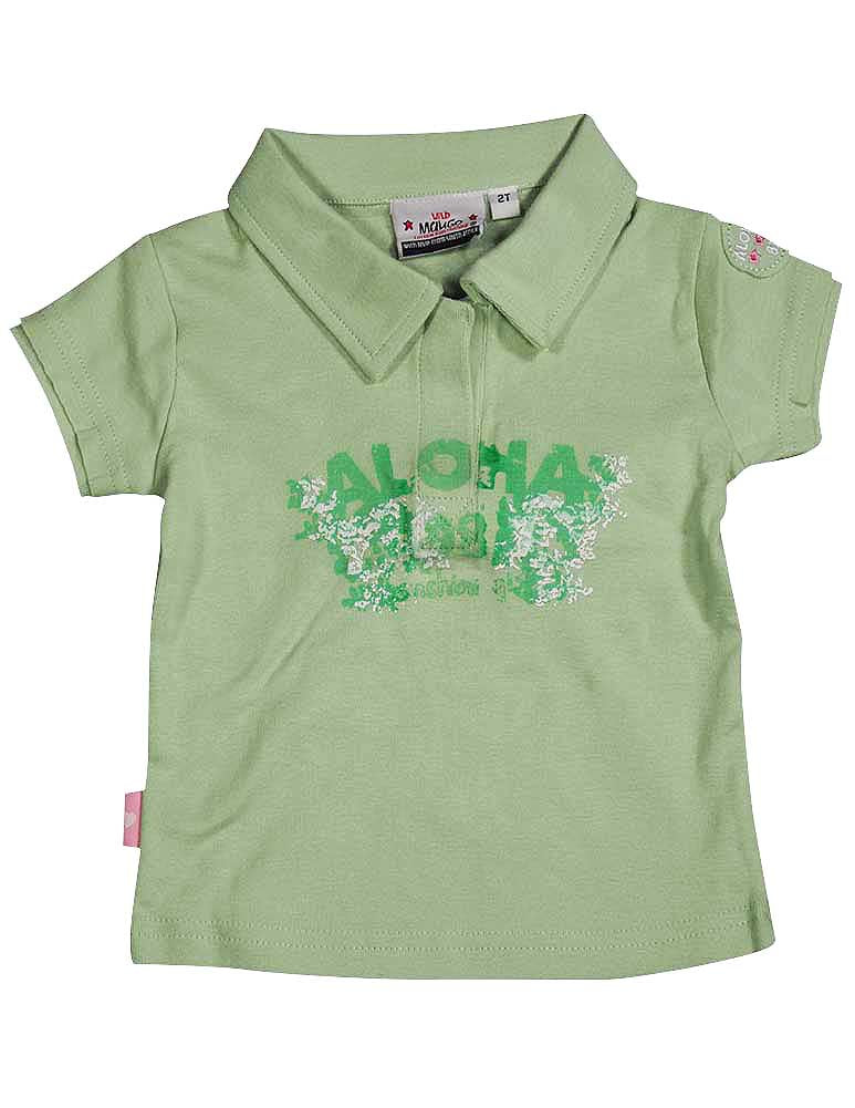 Wild Mango Baby Infant  Toddler Girls Short Sleeve Cotton Tee Shirt T-Shirt Top