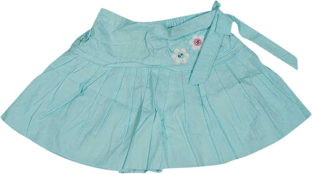 Wild Mango Toddler Girls Cotton Skirts Tie Dye and Pleated